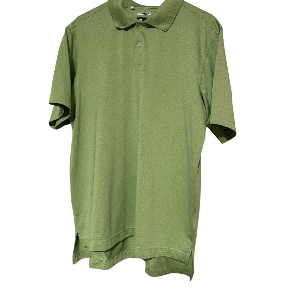 Adidas‎ Golf Green Climacool Polo Shirt Size Medium